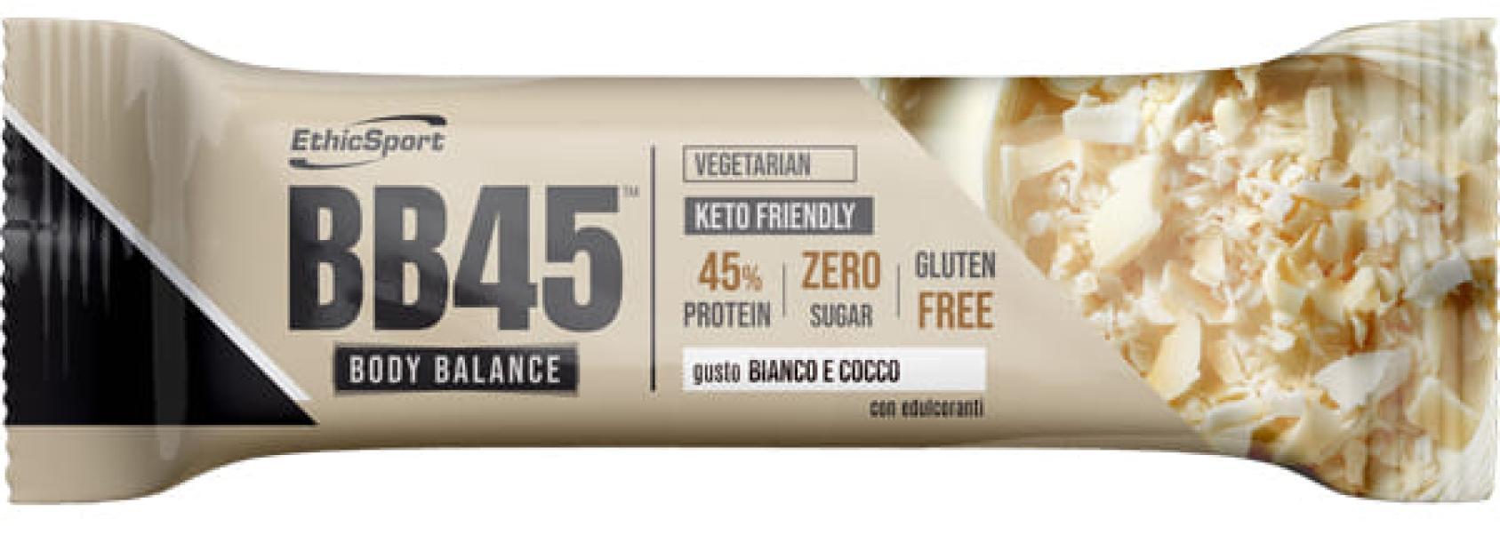 ethic sport ethicsport barretta bb45 35g cioccolato bianco/cocco - foto 1