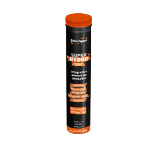 Ethicsport super hydro tabs tubo da 20 cpr da 4,15 gr arancio