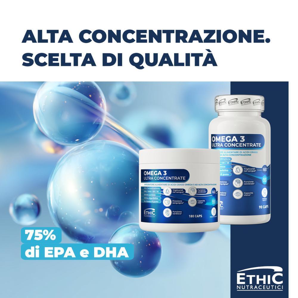 ethic sport ethicsport omega 3 ultra concentrato da 90 cps - foto 3