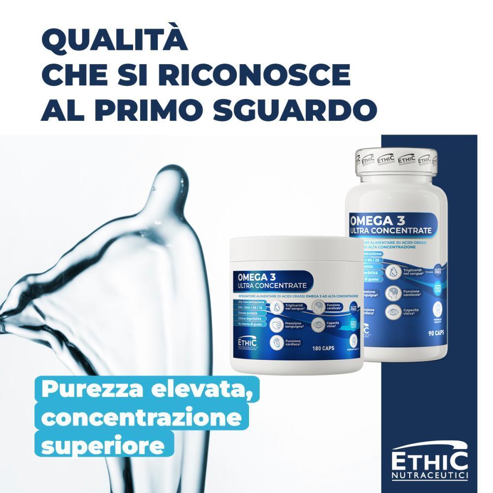 ethic sport ethicsport omega 3 ultra concentrato da 90 cps - foto 4