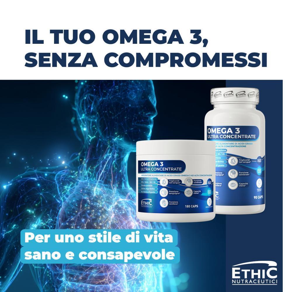 ethic sport ethicsport omega 3 ultra concentrato da 90 cps - foto 5